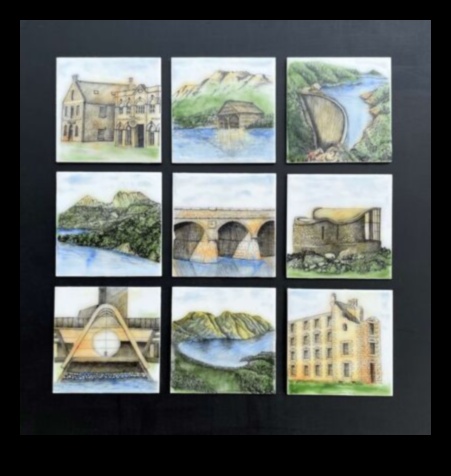 Ievērojamais gobelēns: arhitektūras skaistuma pasaules aušana