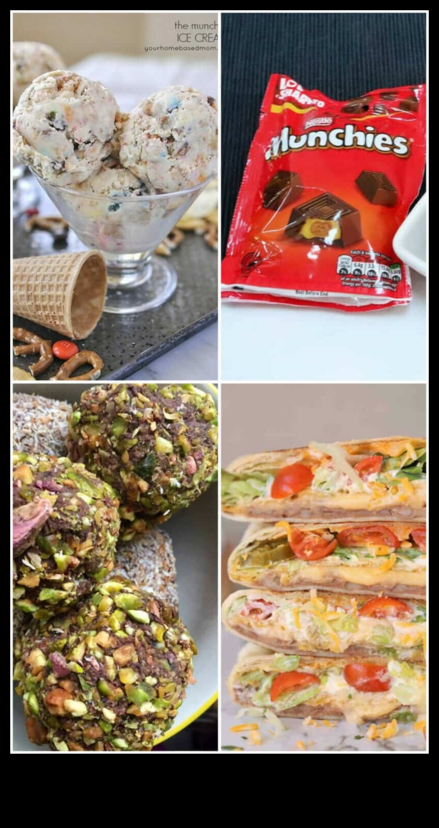 Sasmalciniet un ēdiet, lai apmierinātu jūsu vēlmi pēc uzkodām, izmantojot šīs garšīgās receptes 4 Crunch and Munch: uzkodu receptes garšīgai pārtraukumam