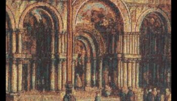 Ievērojamais gobelēns: arhitektūras skaistuma pasaules aušana